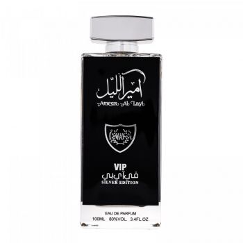 Wadi al Khaleej Ameer al Layl Silver Apa de Parfum, Femei, 100ml (Concentratie: Apa de Parfum, Gramaj: 100 ml)