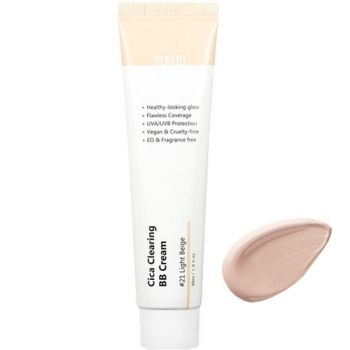 Crema coloranta de fata BB Cream Cica Clearing, Purito (Gramaj: 30 ml, Concentratie: Crema BB, CULOARE: 21 Light Beige) ieftin