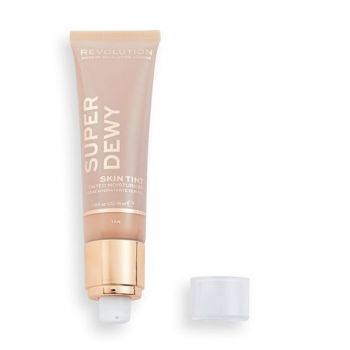 Crema colorata Makeup Revolution Super Dewy (Concentratie: Crema pentru fata, CULOARE: Tan, Gramaj: 55 ml)