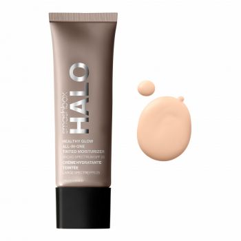 Crema hidratanta colorata, cu efect de iluminare Smashbox Halo Healthy Glow All-In-One Spf25 (Concentratie: Crema, Gramaj: 40 ml, CULOARE: Fair Light)