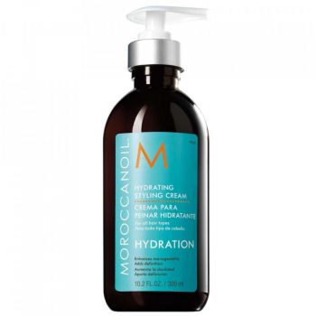 Crema hidratanta pentru coafare si definire Hydrating Styling Cream, Moroccanoil (Concentratie: Styling, Gramaj: 300 ml)