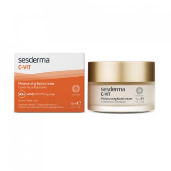 Crema hidratanta pentru ten uscat C-Vit, Sesderma (Concentratie: Crema, Gramaj: 50 ml)