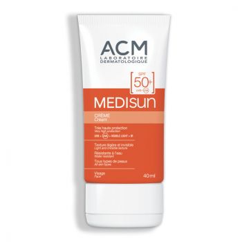 Crema pentru protectie solara cu SPF 50+ Medisun, ACM (Concentratie: Crema, Gramaj: 40 ml) de firma originala