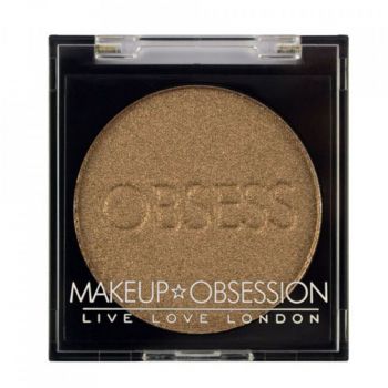 Fard de pleoape Makeup Revolution Obsession Makeup (Concentratie: Fard de pleoape, Gramaj: 2 g, Nuanta fard: E177 Tawny)