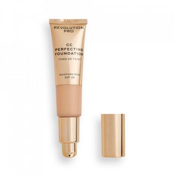 Fond de ten Makeup Revolution Pro CC Perfecting Spf 30 (Concentratie: Fond de ten, Gramaj: 26 ml, Nuanta fond de ten: F0.5)