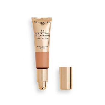 Fond de ten Makeup Revolution Pro CC Perfecting Spf 30 (Concentratie: Fond de ten, Gramaj: 26 ml, Nuanta fond de ten: F9)