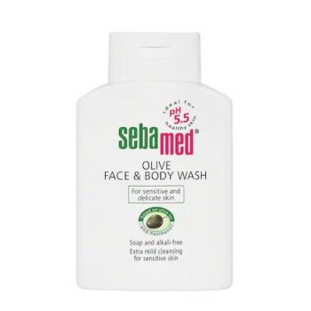 Gel de dus cu ulei de masline fata si corp, Sebamed (Concentratie: Gel de dus, Gramaj: 200 ml)