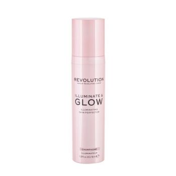 Makeup Revolution Glow & lluminate, Iluminator lichid (Gramaj: 40 ml, Concentratie: Iluminator , CULOARE: Champagne)