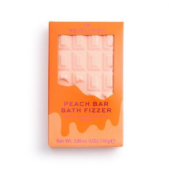 Makeup Revolution I Heart, Bomba de baie (Gramaj: 110 g, Culoare produse: Peach, Concentratie: Bomba de baie)