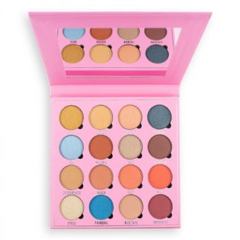 Paleta de farduri Makeup Revolution London Obsession (Concentratie: Trusa de farduri, Gramaj: 20,8 g, Nuanta fard: All we have is now)