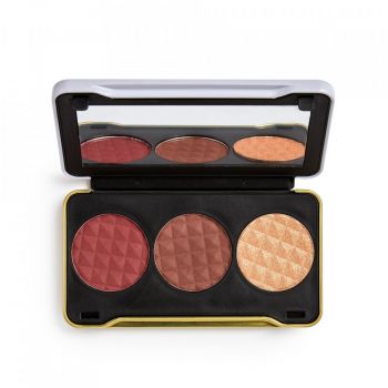Paleta farduri Makeup Revolution London Patricia Bright (Concentratie: Trusa de farduri, Culoare produse:  Dusk Till Dawn, Gramaj: 6,6 g)