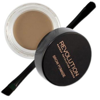 Pomada pentru sprancene Makeup Revolution Brow Pomade (Gramaj: 2.5 g, Concentratie: Fard de sprancene, CULOARE: Blonde)