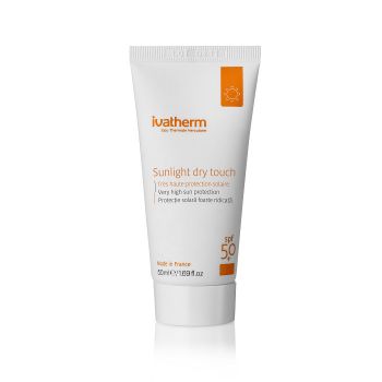 Protectie solara foarte ridicata Dry touch SPF50+ Sunlight Ivatherm (Concentratie: Crema, Gramaj: 50 ml)
