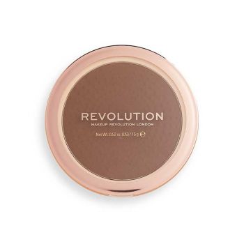 Pudra bronzanta compacta Makeup Revolution, Face Mega Bronzer (Concentratie: Pudra, Gramaj: 15 g, CULOARE: 03 Medium)
