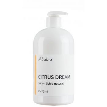 Săpun lichid Citrus Dream, Sabio (Gramaj: 475 ml, Concentratie: Sapun lichid) de firma original