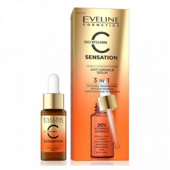 Ser pentru contur Eveline Cosmetics 3 in 1 C Sensation (Concentratie: Serum, Gramaj: 18 ml) de firma original