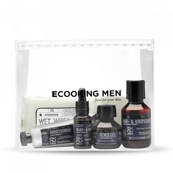 Set Ecooking Starter Kit pentru barbati (Concentratie: Set pentru ingrijirea tenului, Gramaj: 100 ml + 50 ml + 20 ml + 50 ml )
