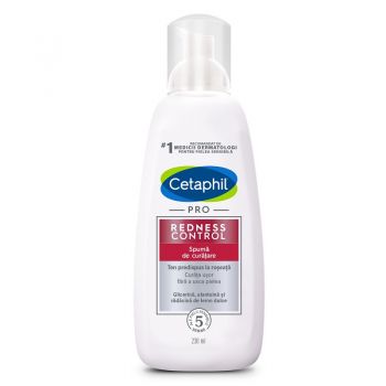 Spumă de curățare Cetaphil PRO Redness Control (Gramaj: 236 ml, Concentratie: Spuma de curatare)