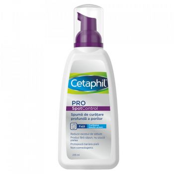 Spuma de curatare Cetaphil PRO SpotControl (Concentratie: Spuma de curatare, Gramaj: 235 ml) ieftin