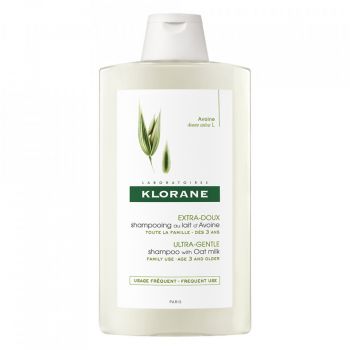 Șampon cu lapte de ovăz pentru utilizare frecventă, Klorane (Concentratie: Sampon, Gramaj: 400 ml) ieftin