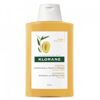 Șampon hrănitor cu unt de mango pentru păr uscat, Klorane (Concentratie: Sampon, Gramaj: 400 ml) ieftin