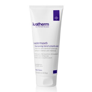 Șampon intensiv anti-matreață Ivadermaseb, Ivatherm (Concentratie: Sampon, Gramaj: 200 ml)