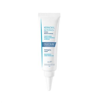 Crema calmanta anti-imperfectiuni pentru tenul cu tendinta acneica Keracnyl Glycolic Control, Ducray (Concentratie: Crema, Gramaj: 30 ml)