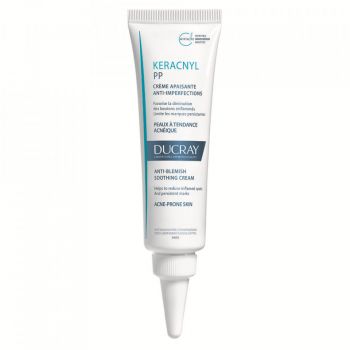 Crema calmanta anti-imperfectiuni pentru tenul cu tendinta acneica Keracnyl PP, Ducray (Concentratie: Crema, Gramaj: 30 ml)