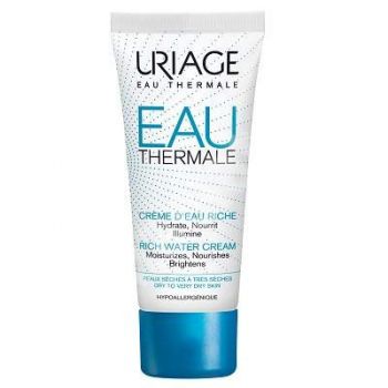 Crema cu textura bogata pentru hidratarea tenului normal cu tendinta de uscare Uriage (Concentratie: Crema, Gramaj: 40 ml)