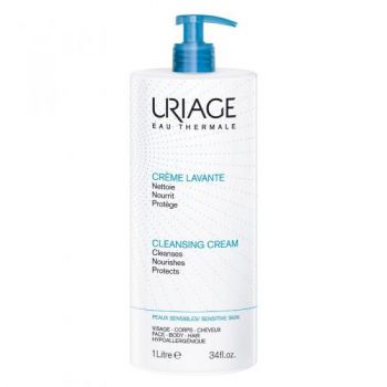 Crema de curatare 2 in 1 pentru adulti, Uriage (Gramaj: 1000 ml, Concentratie: Crema pentru curatare)