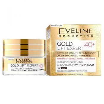 Crema de fata Eveline Cosmetics Gold Lift Expert 40+ (Concentratie: Crema pentru fata, Gramaj: 50 ml)