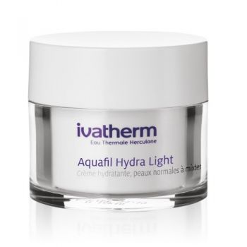 Crema hidratanta pentru piele uscata Aquafil Hydra Light, Ivatherm (Concentratie: Crema, Gramaj: 50 ml)