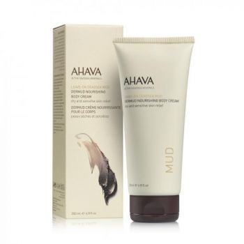 Crema hranitoare de corp Leave-on Deadsea Mud Dermud, Ahava (Concentratie: Crema, Gramaj: 200 ml)