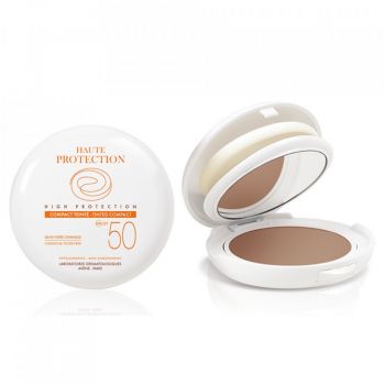 Crema nuantatoare cu protectie solara Avene Compact SPF 50 (Concentratie: Crema, Gramaj: 10 g, Nuanta fond de ten: 035 Beige Dore) de firma originala