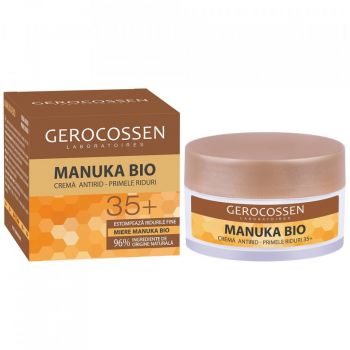 Crema pentru primele riduri cu miere Manuka Bio 35+, 50 ml, Gerocossen (Gramaj: 50 ml)