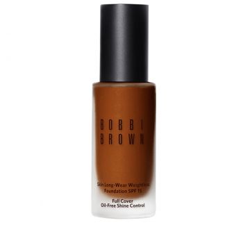 Fond de ten Bobbi Brown Skin LongWear Weightless Full Cover (Gramaj: 30 ml, Nuanta fond de ten: Cool Almond) ieftin