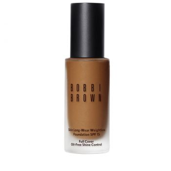 Fond de ten Bobbi Brown Skin LongWear Weightless Full Cover (Gramaj: 30 ml, Nuanta fond de ten:  Golden Almond) de firma original