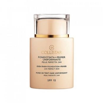 Fond de ten Collistar Even Finish 24H Perfect Skin SPF15 (Concentratie: Fond de ten, Gramaj: 35 ml, Nuanta fond de ten: 05 Amber)