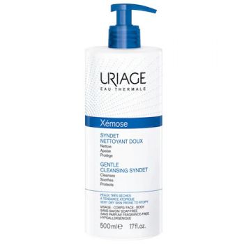 Gel-crema de curatare Xemose Syndet Uriage (Gramaj: 200 ml, Concentratie: Gel de curatare)