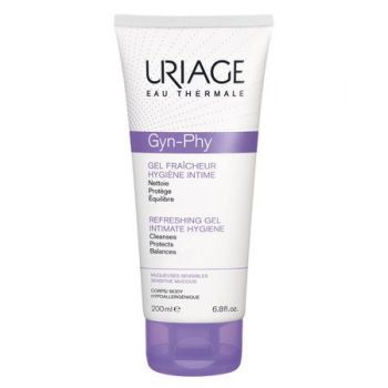 Gel pentru igiena intimă Gyn Phy, Uriage (Gramaj: 200 ml, Concentratie: Gel de curatare)