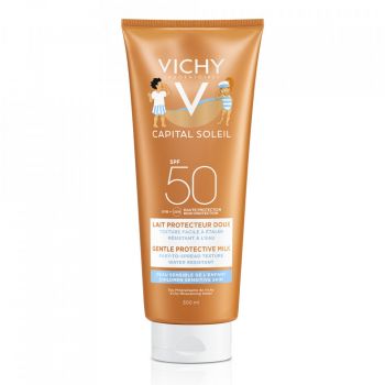 Lapte hidratant pentru copii cu SPF 50+ Vichy Capital Soleil 300 ml (Concentratie: Gel, Gramaj: 300 ml)