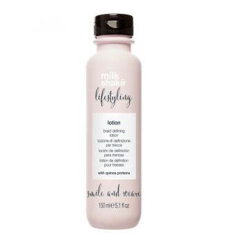 Lotiune pentru definire Milk Shake Lifestyling Smile And Weave (Concentratie: Lotiune, Gramaj: 150 ml) ieftin