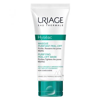 Masca purifianta peel-off Uriage Hyseac (Concentratie: Masca pentru fata, Gramaj: 50 ml)