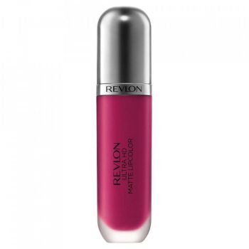 Ruj lichid mat, Revlon, Ultra HD Matte (Nuanta Ruj: 610 Addiction, Gramaj: 5,9 ml)
