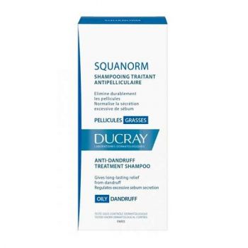 Sampon tratament anti-matreata grasa Squanorm, Ducray (Concentratie: Sampon, Gramaj: 200 ml) ieftin