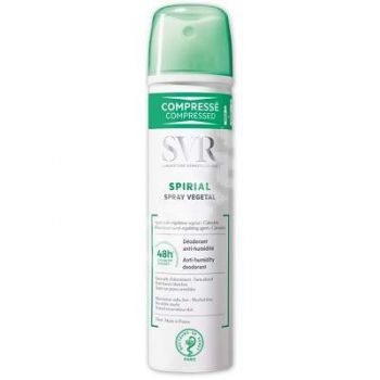 Spray vegetal antiperspirant Spirial, 75 ml, Svr (Concentratie: Deo Spray, Gramaj: 75 ml) de firma original