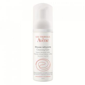 Spumă demachiantă pentru față și ochi, Avene Essentials (Gramaj: 150 ml, Concentratie: Spuma de curatare)