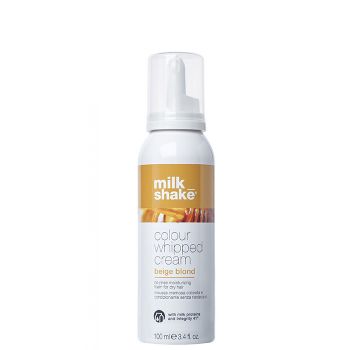 Spuma nuantatoare Milk Shake Colour Whipped Cream (Gramaj: 100 ml, Culoare vopsea: Beige Blond)