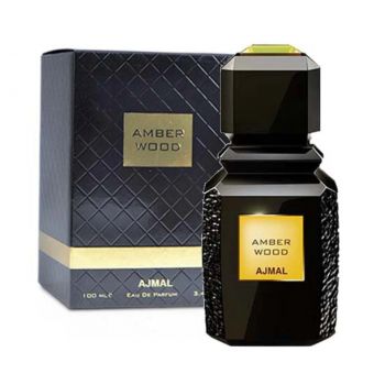 Ajmal Amber Wood, Apa de Parfum, Femei (Concentratie: Apa de Parfum, Gramaj: 100 ml)