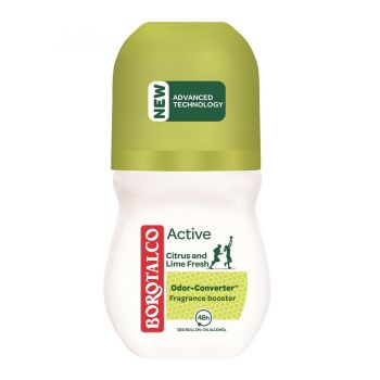 Deodorant Roll-On Borotalco Active Citrus and Lime (Concentratie: Roll-On, Gramaj: 50 ml) de firma original